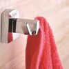 DOUBLE ROBE HOOK FOR BATHROOM