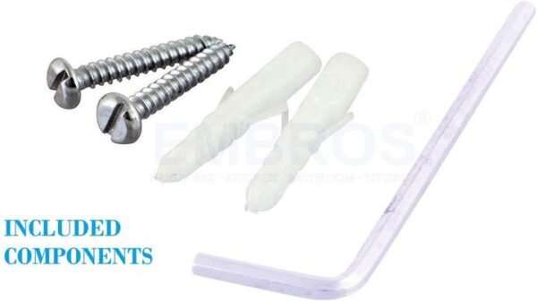 TOOTHBRUSH AND TOOTHPASTE HOLDER COMPONENTS