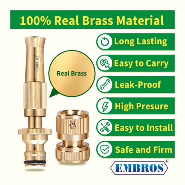 commercial water hose nozzle