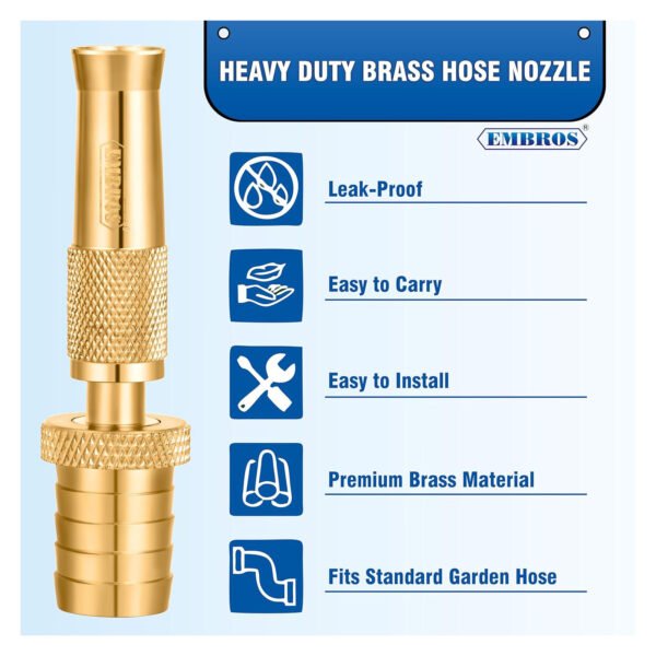 high pressure hose nozzle